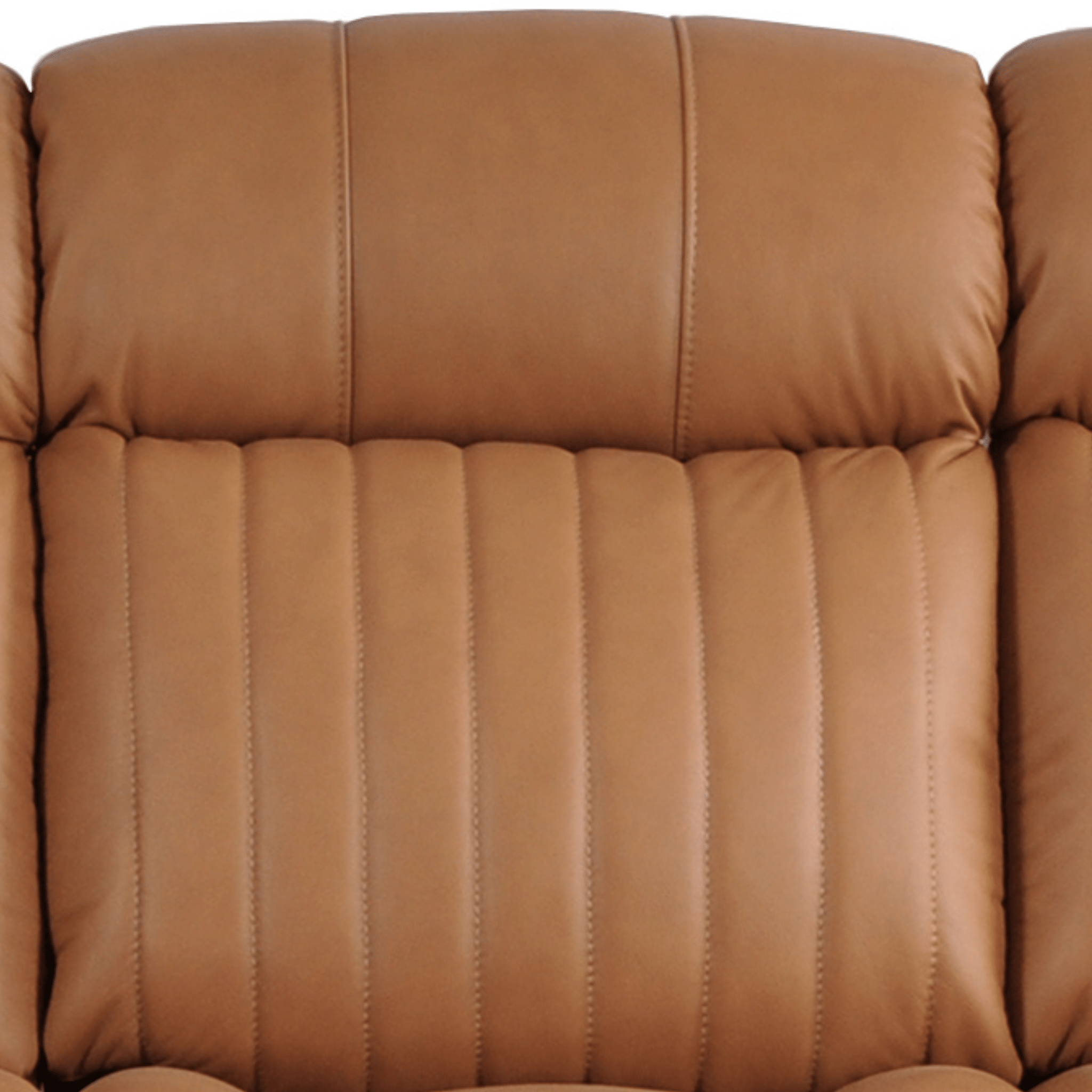 Cidliano Genuine Leather Caramel Electric Power Recliner 3+3 Seater Sofa Set
