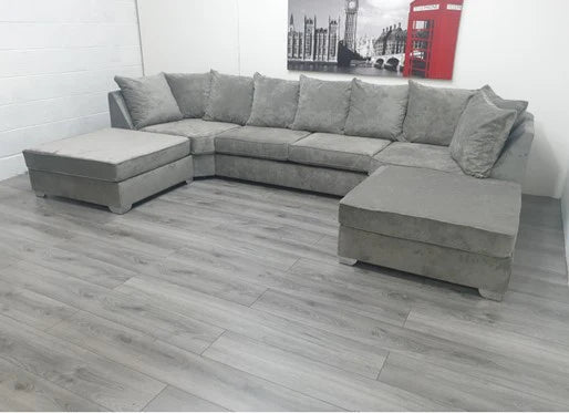 Bishop U Shape Corner Sofa In All Colours