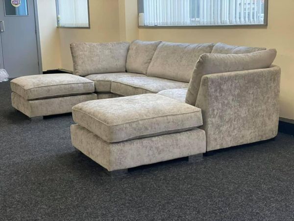 Bishop U Shape Corner Sofa In All Colours