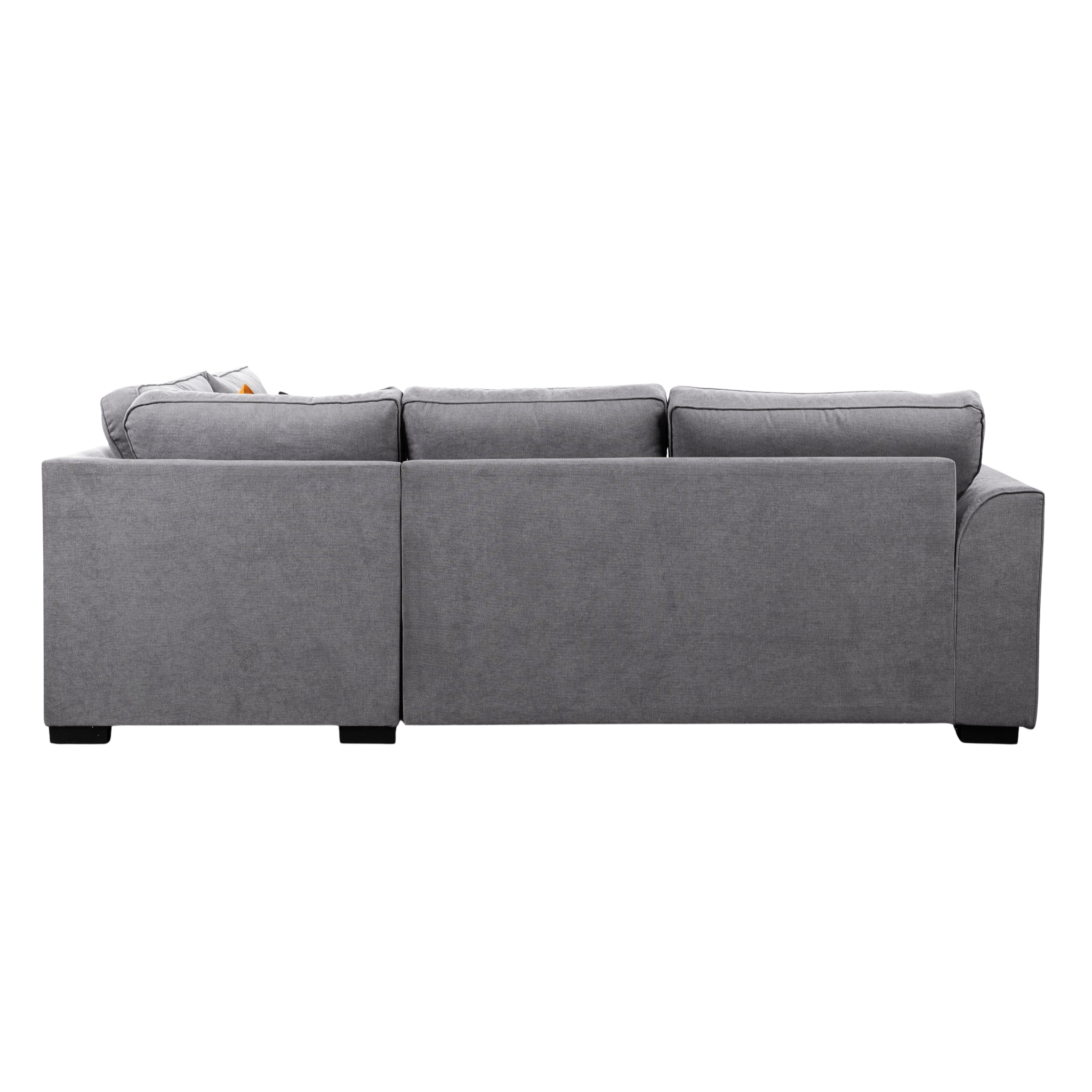 Orka Sofa Grey Fabric Left Hand Corner Sofa - LHC