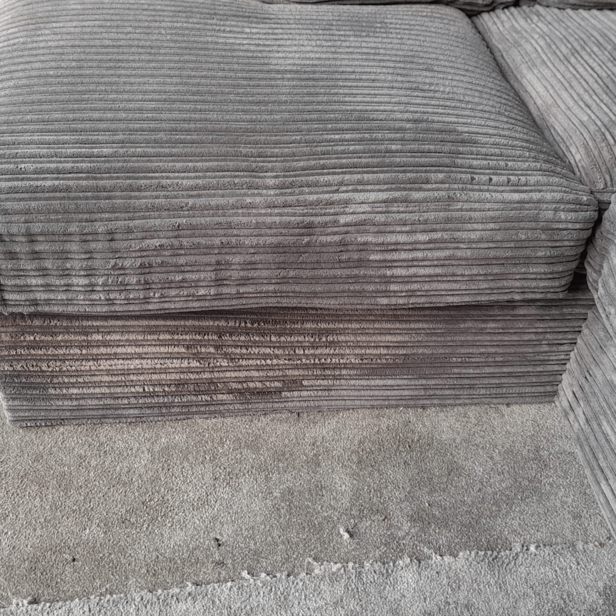 Outlet Byron Grey Fabric RHC Corner Sofa